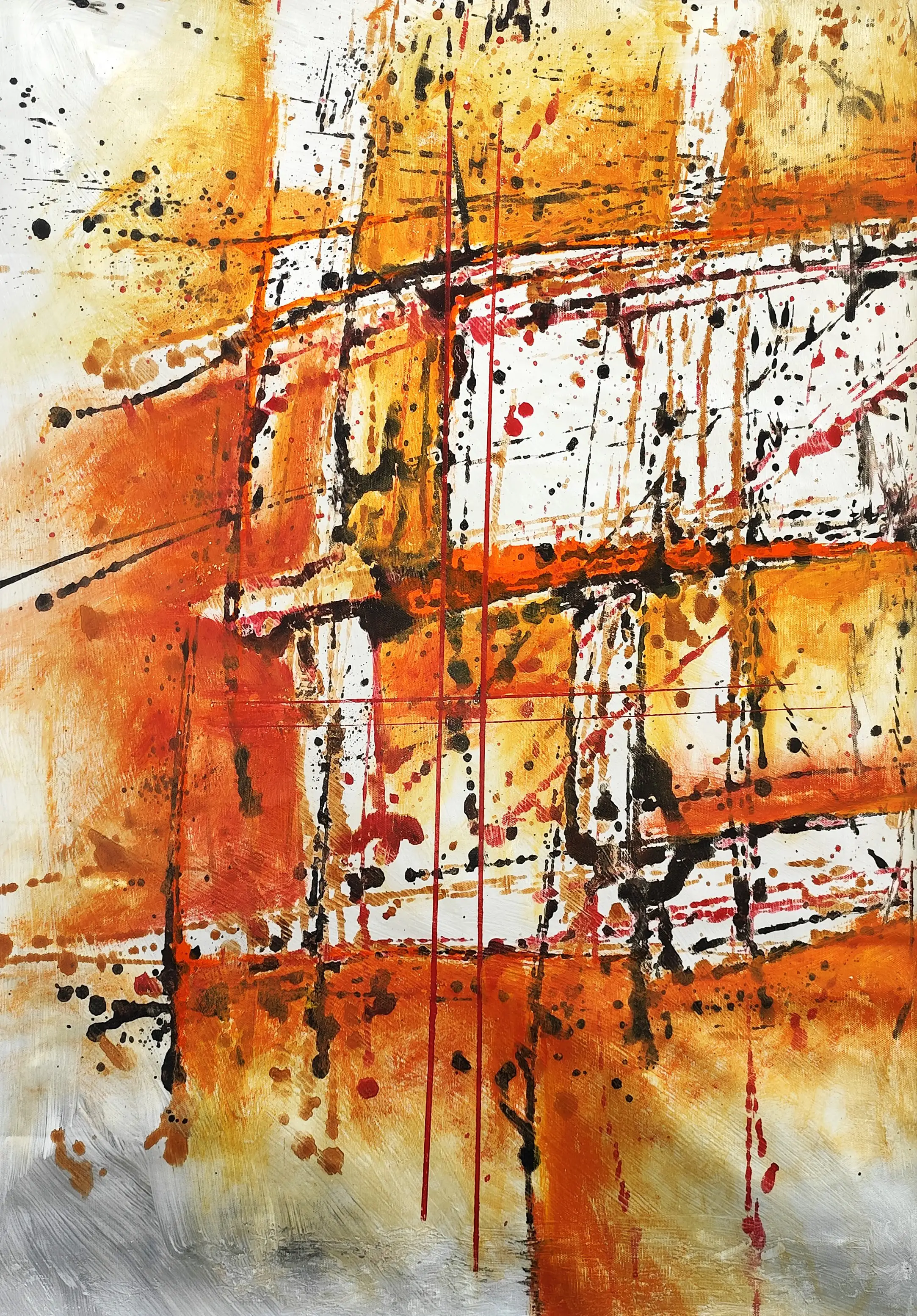 Obra titulada «Cuadrangular dinámico» de Pablo Grande Quejigo