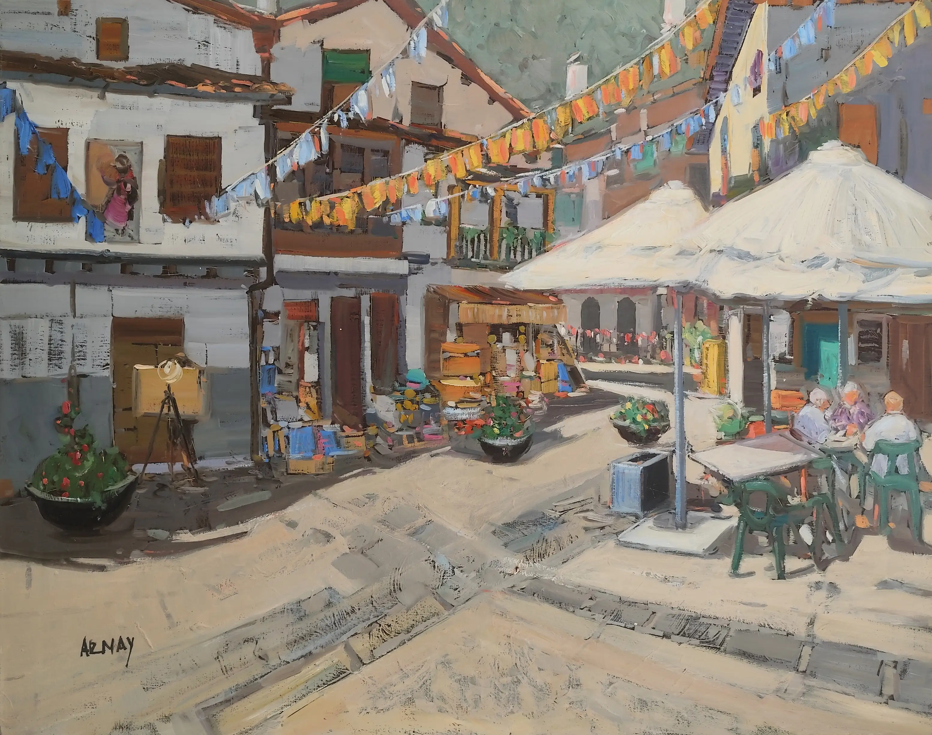 Obra titulada «Guisando» de Arnay