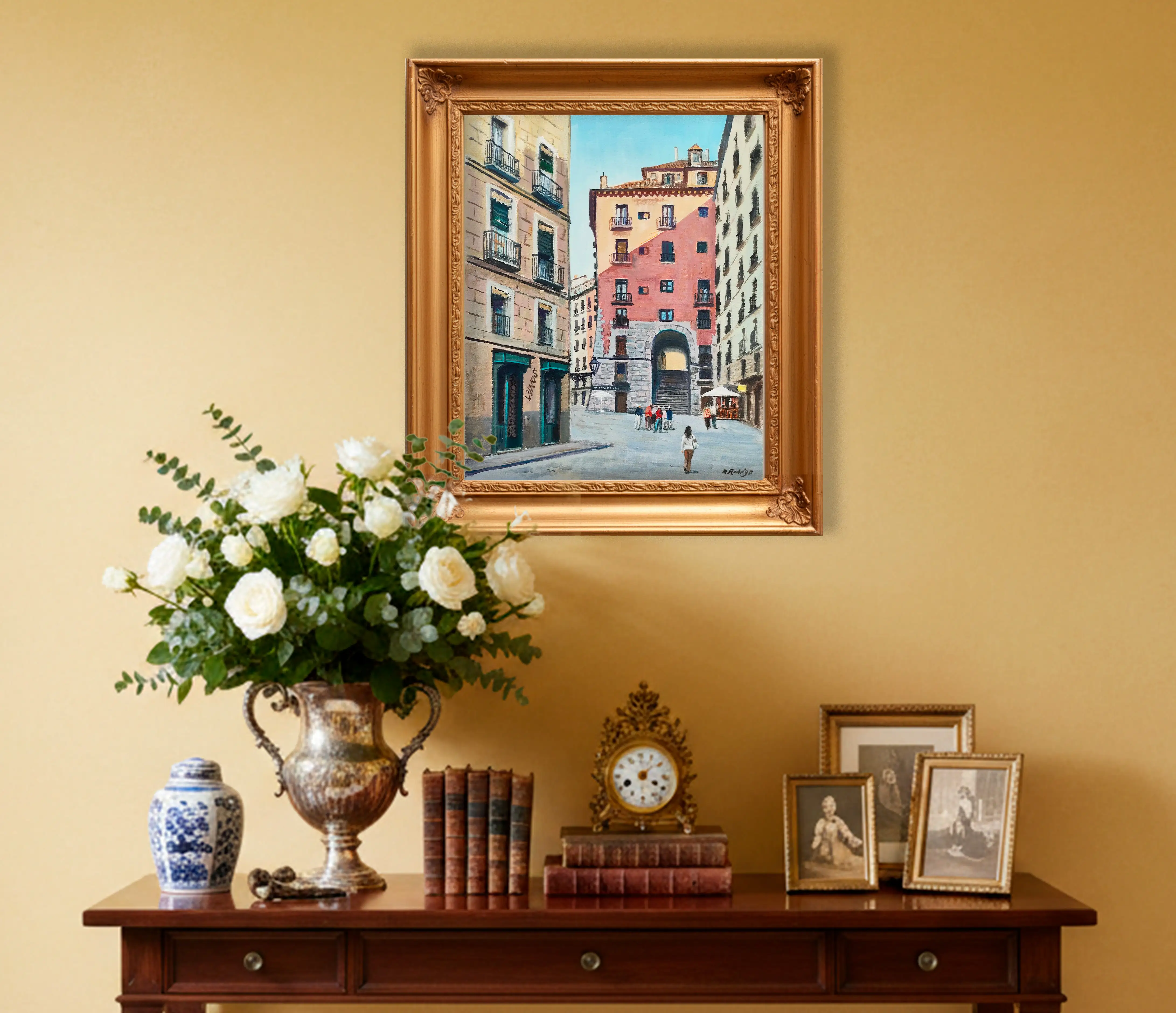 Mockup de la obra «Arco de cuchilleros» de Ramos Rodrigo