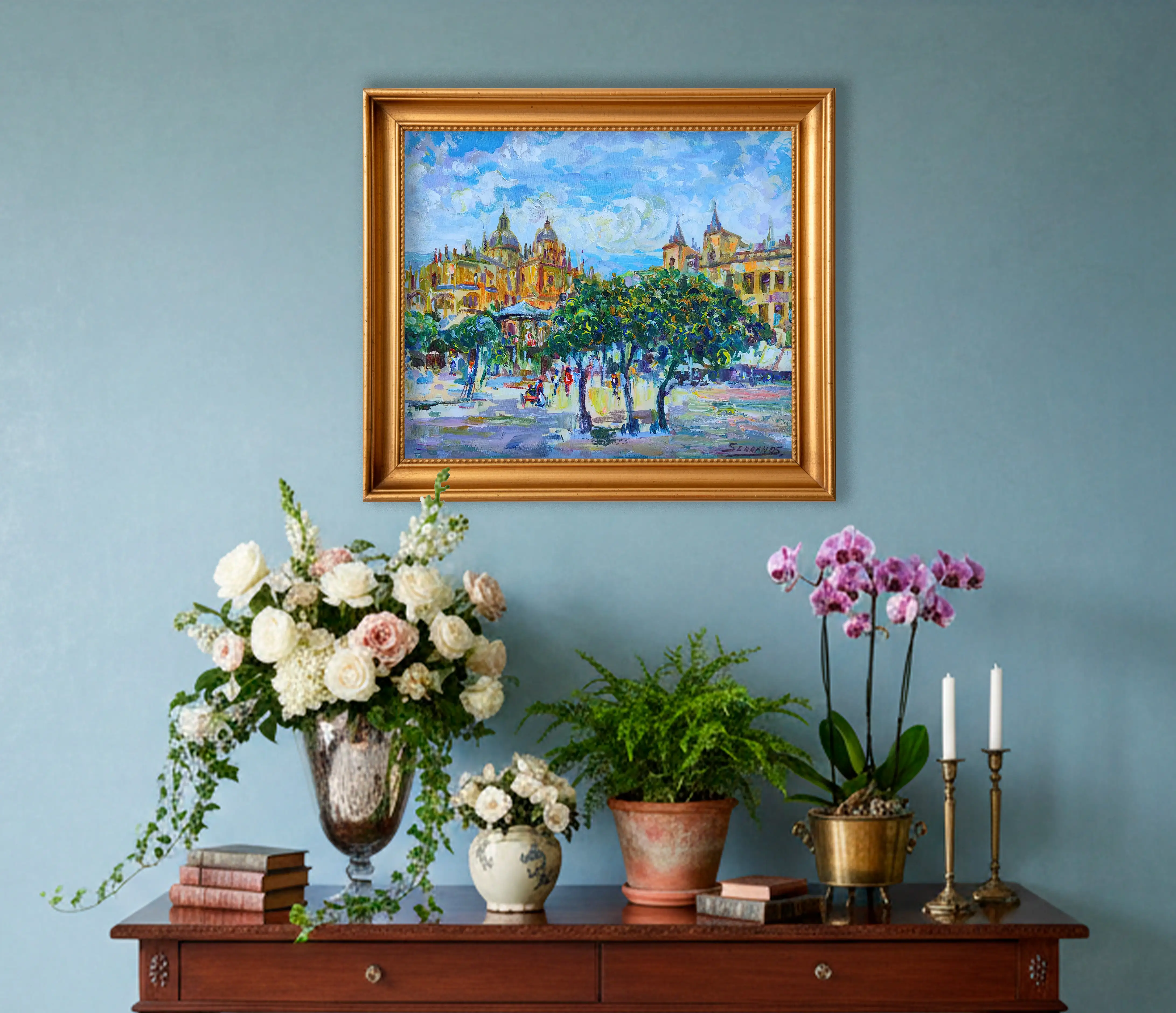 Mockup de la obra «Segovia» de Serranos